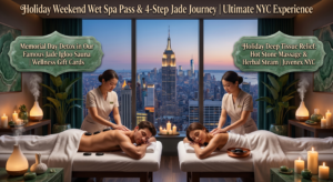 Holiday Deep Tissue Relief: Hot Stone Massage & Herbal Steam | Juvenex NYC