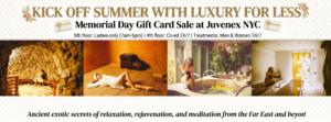 4. Kick Off Summer with Luxury for Less | Memorial Day Gift Card Sale at Juvenex NYC