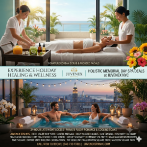 Memorial Day Glow: Korean Body Scrub & Luxury Facial | Juvenex NYC
